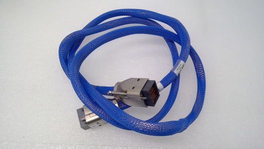 TE Connectivity 2317400-09 40G High Speed Cable Male to Male 9ft blue