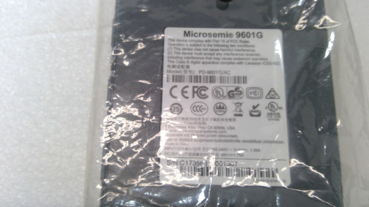 Genuine Bosch Midspan 95W Gigabit High PoE Injector PD-9601G/AC for MIC7000