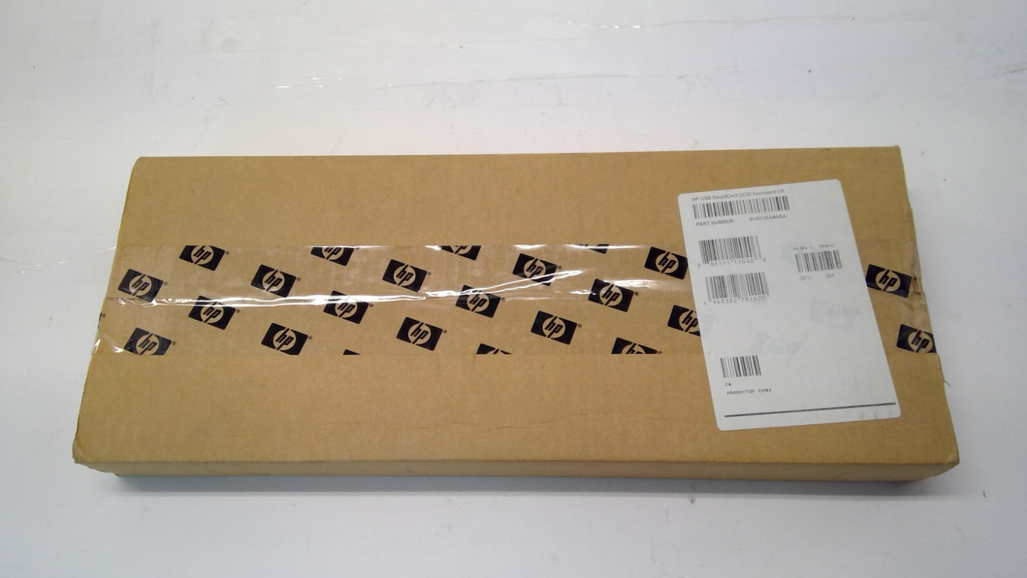 Lot of 4 NEW Genuine HP BV813AA#ABA USB Smart Card CCID USB Wired Keyboards