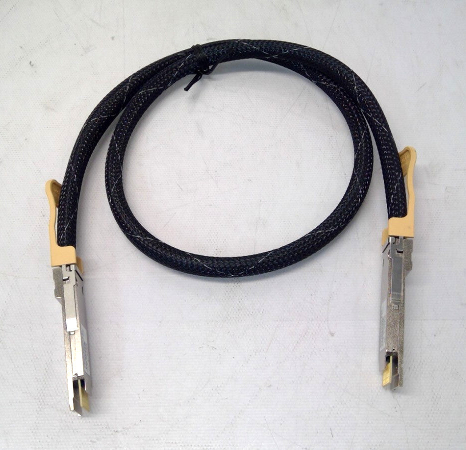 Cisco QDD-400-CU1M 37-1842-01 400G to 400G 1M DAC Passive Cable