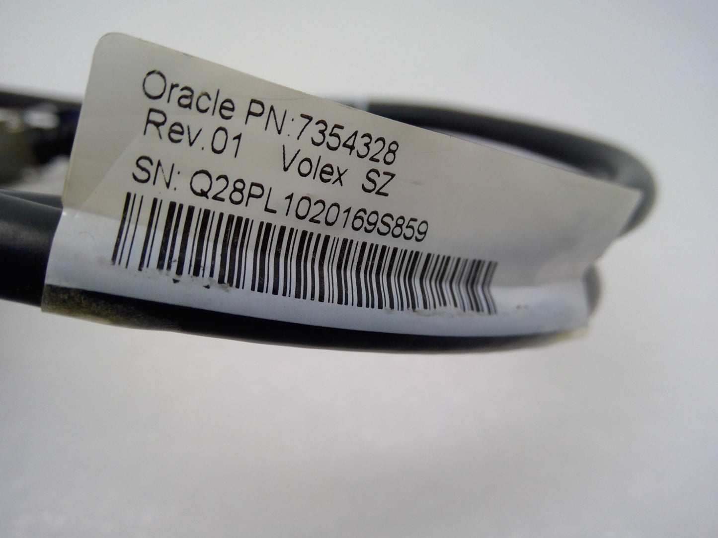Oracle Volex 100G QSFP28 to 100G QSFP28 P/N:7354328 1M