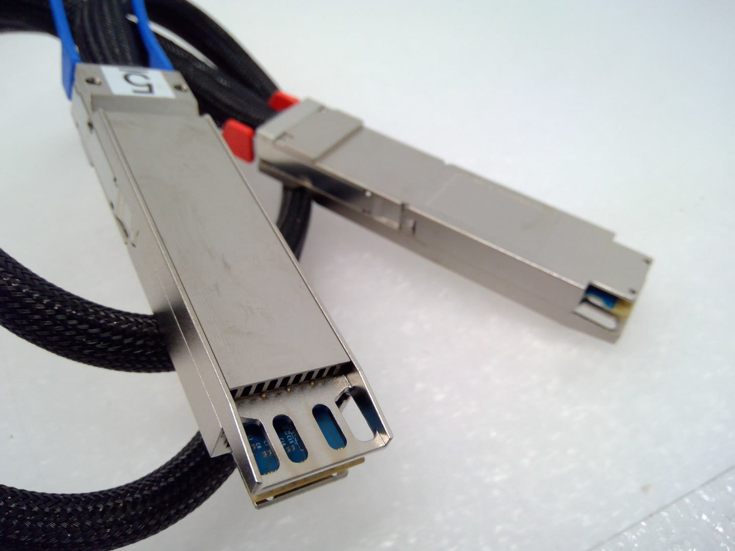 Luxshare 800G DAC Twinax Cable 1.13M 30AWG OSFP LZ6SQ252-SD-R 1089999-01