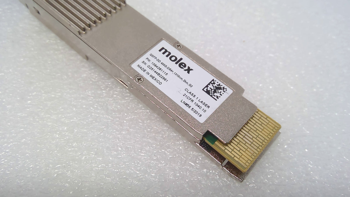 MOLEX 400G QSFP-DD DR4+ 2KM G2 1310NM 1064281115 Transceiver Module
