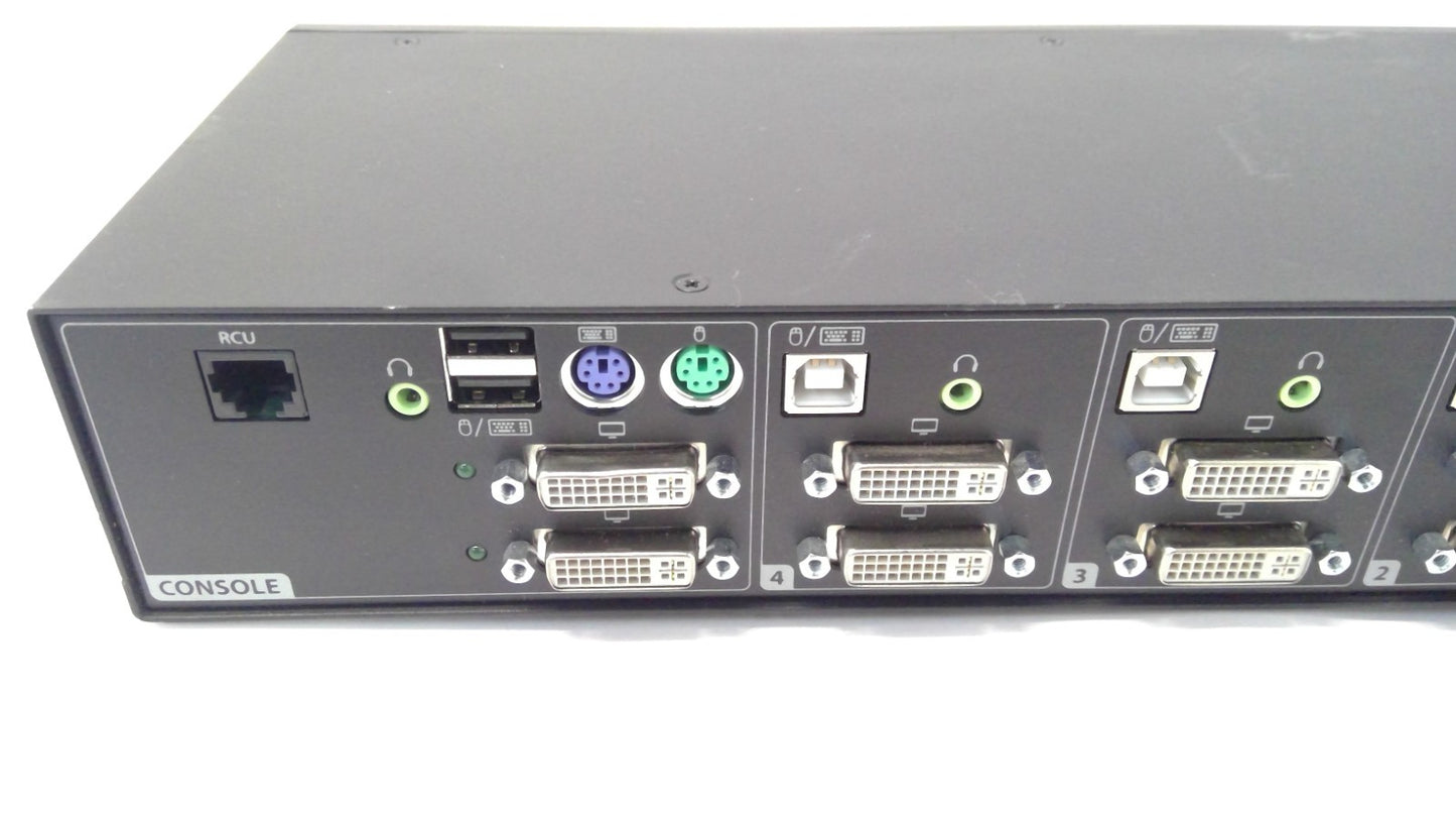 Vertiv SC940 Cybex SC 4-Port DVI-I Dual-Head Secure KVM Switch W/ Power Cord