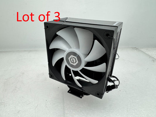 Lot of 3 CyberPowerPC CPU Cooler Heatsink Fan LGA 1700 AM5 AM4
