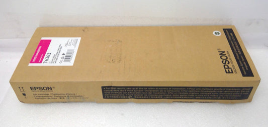 New Genuine Epson T6363 Vivid Magenta Ink 700ml Stylus Pro 7890
