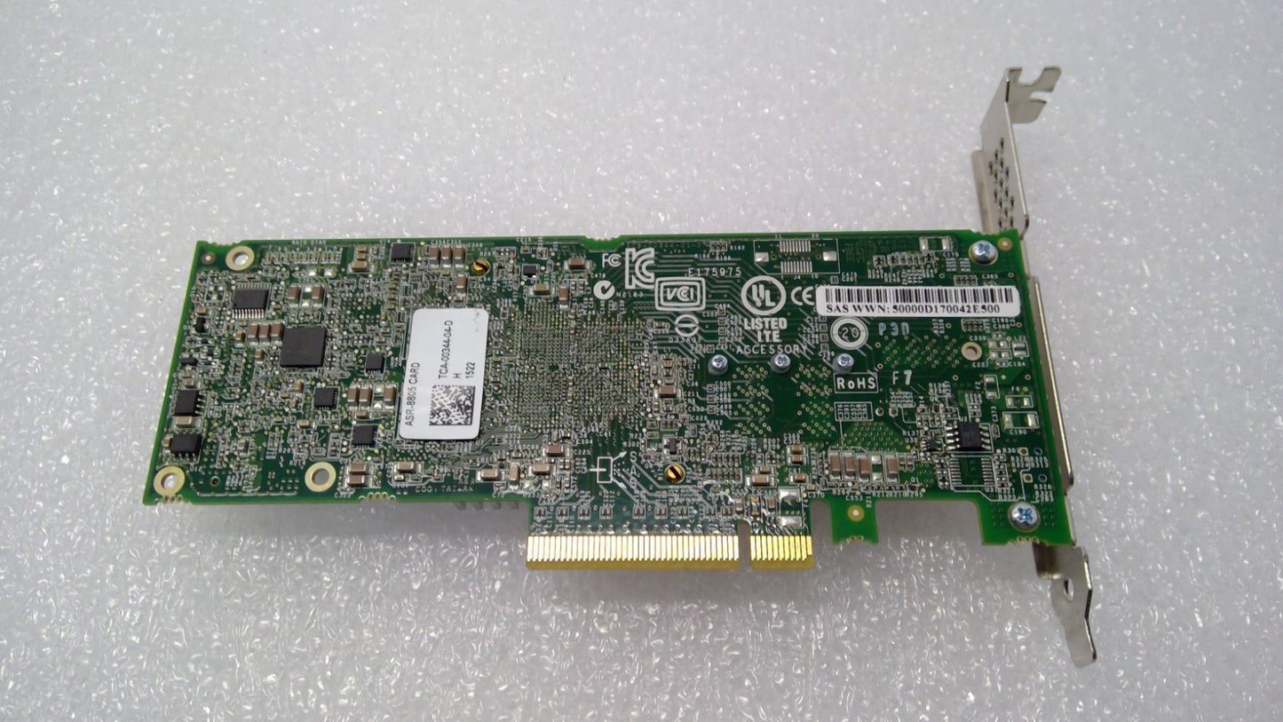 ADAPTEC ASR-8805 PCI-E 3.0 PCA-00344-04-D SAS/SATA/SSD RAID 12Gb/s