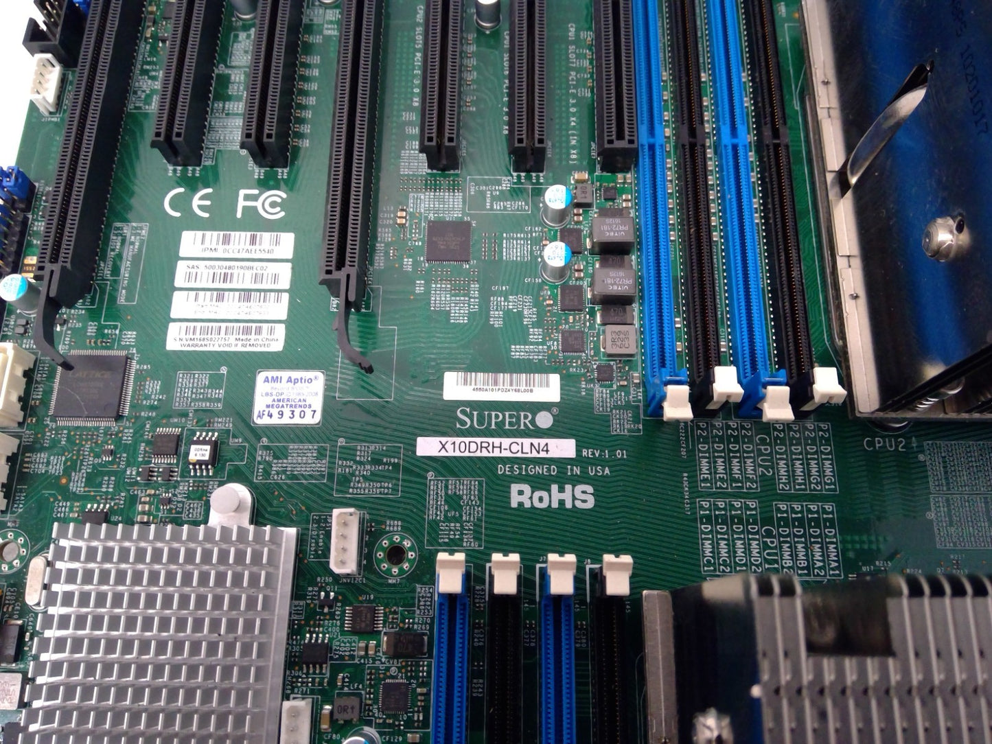 Supermicro X10DRH-CLN4 Dual LGA 2011-3 /Socket R3 DDR4 E-ATX Server Motherboard