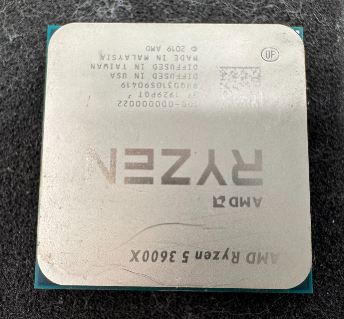 AMD Ryzen 5 3600X Desktop Processor 3.8GHz, 6-Core, 12-Thread Socket AM4 Tested