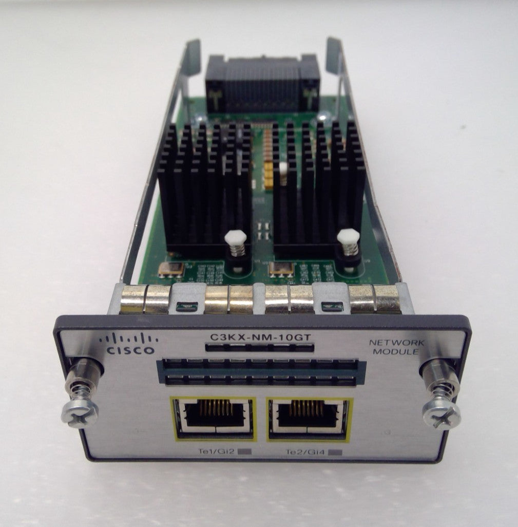 Cisco C3KX-NM-10GT 2-Port 10GBase-T Network Module for Catalyst 3560-X 3750-X