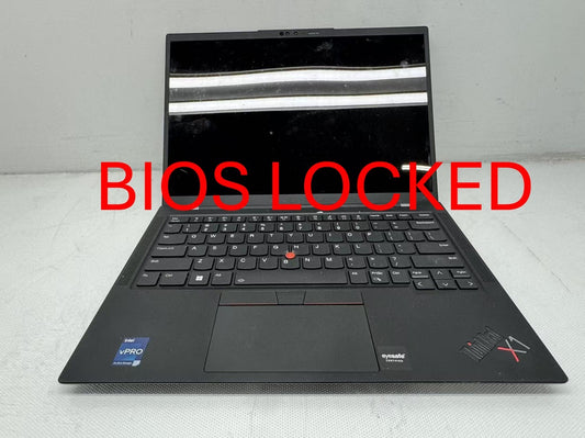 Lenovo ThinkPad X1 Carbon Gen 10 i7-1270P@2.2GHz 16G RAM No SSD Locked*Read*
