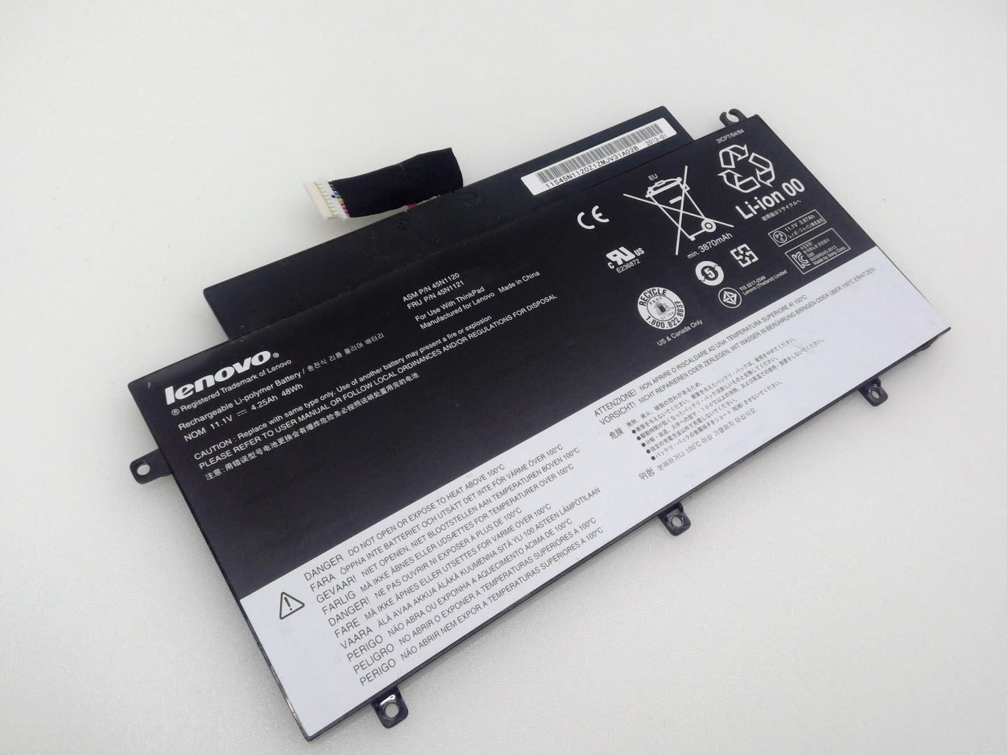 Genuine 45N1120 45N1122 45N1121 45N1123 Battery for Lenovo ThinkPad T431s