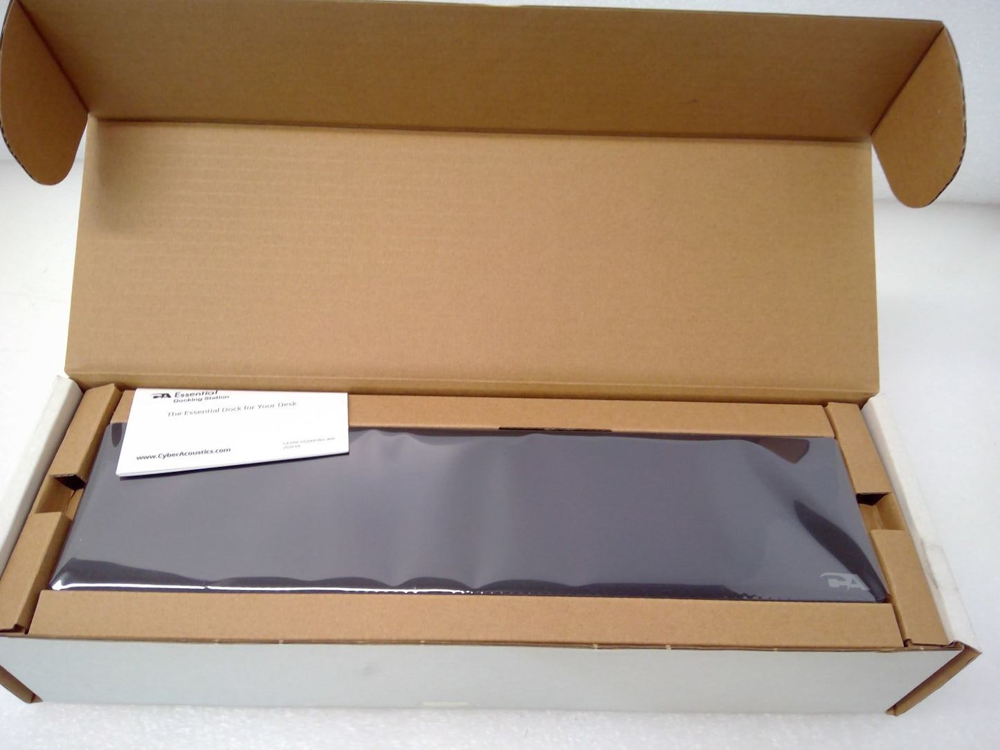 NEW Cyber Acoustics DS2000 USB-C Laptop Docking Station Dual 4K Ethernet DP HDMI