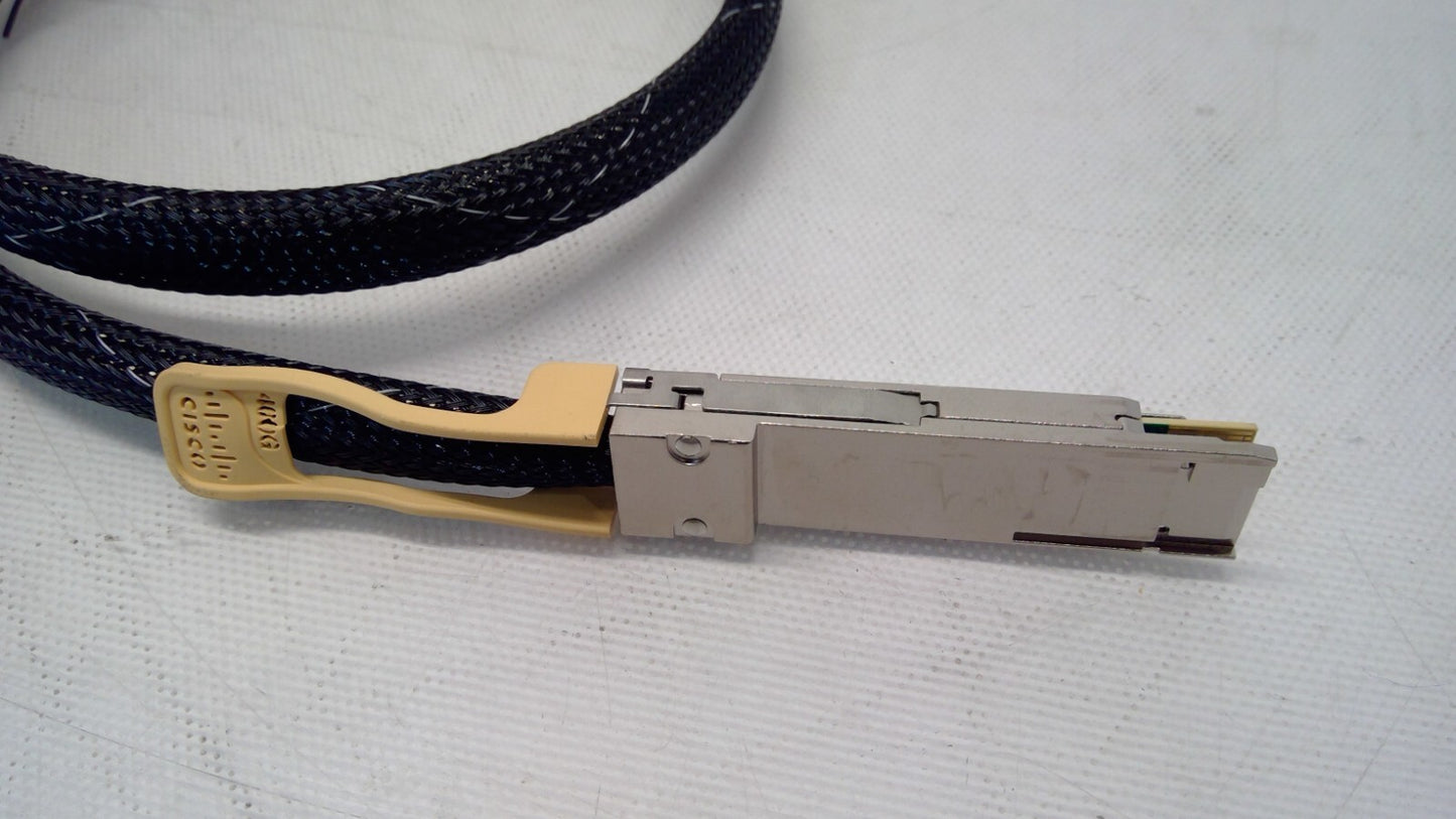 Cisco QDD-400-CU1M 37-1842-01 400G to 400G 1M DAC Passive Cable