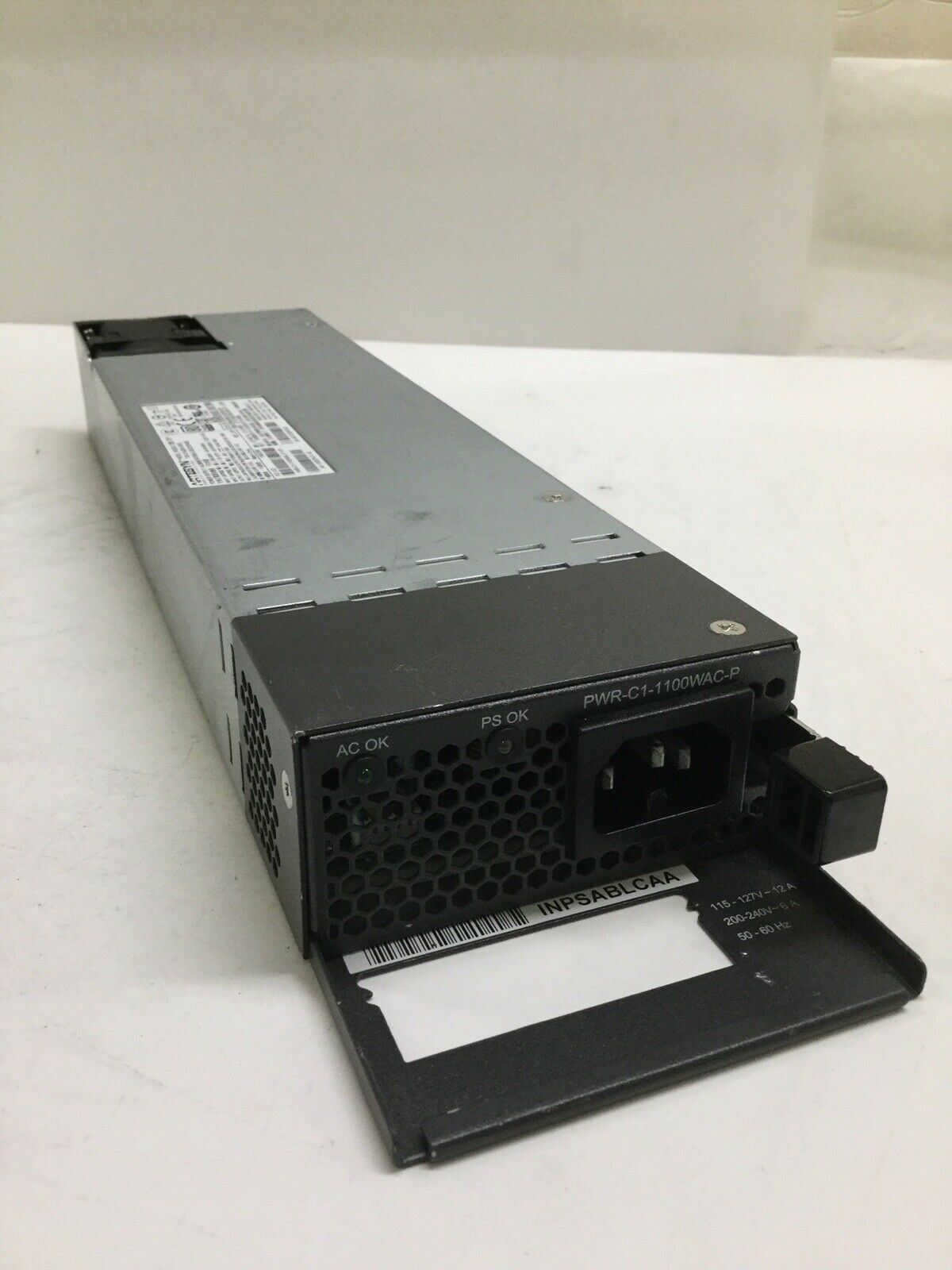 *Lot of 2* Cisco PWR-C1-1100WAC-P 1100W AC Power Supply for 3850 C9300 Series