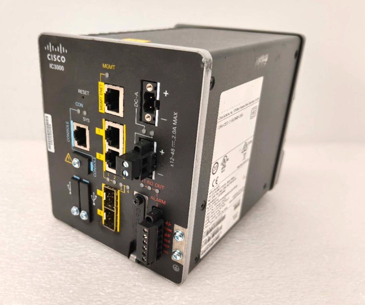 Cisco IC3000-2C2F-K9 Industrial Compute Appliance Gateway 2xRJ45 2xSFP