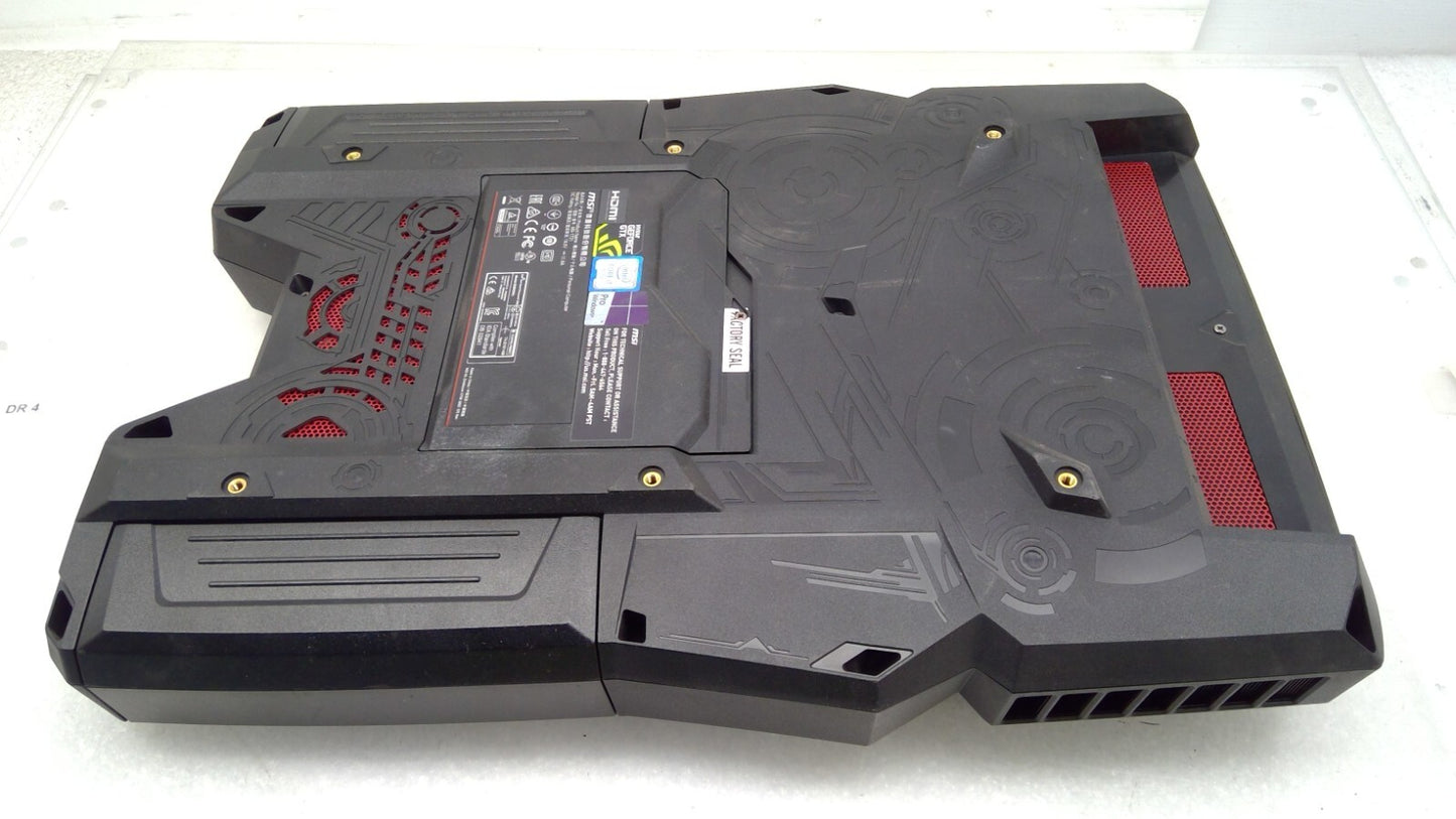 MSI VR ONE 7RE MS-1T21 i7-7820HK@2.9GHz 16GB RAM 256GB SSD GTX1070 Wi-Fi No OS