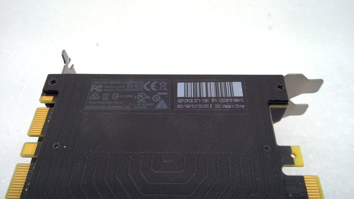 NVIDIA GeForce GTX 1080 8GB Founders Edition 900-1G413-0100-000 P/N:0D0GXK