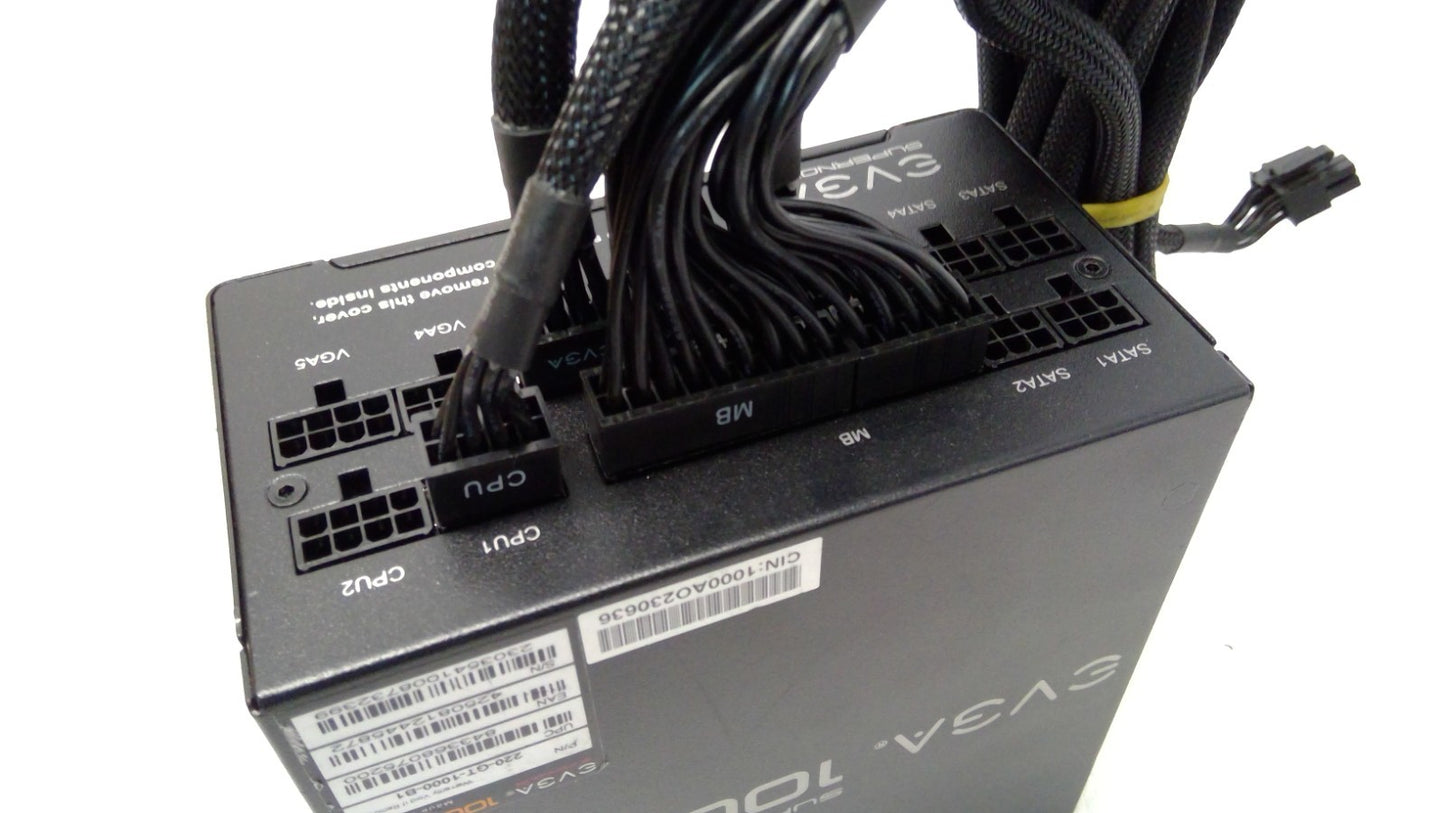 EVGA SuperNOVA 1000 GT 80 Plus Gold 1000W Power Supply 200-GT-1000