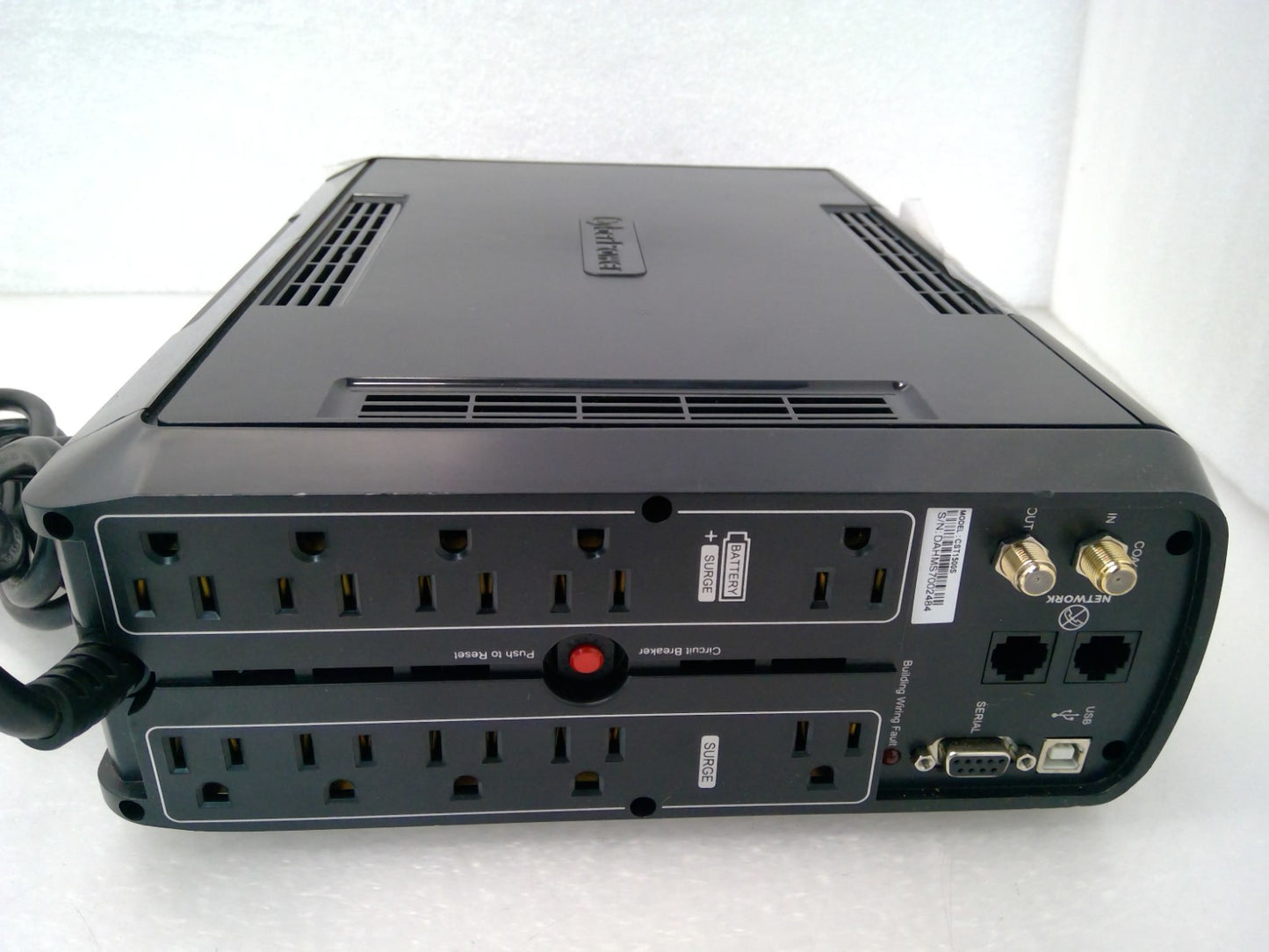 CyberPower CST1500S 900W Backup Portable Power Supply Black SINE WAVE *read*