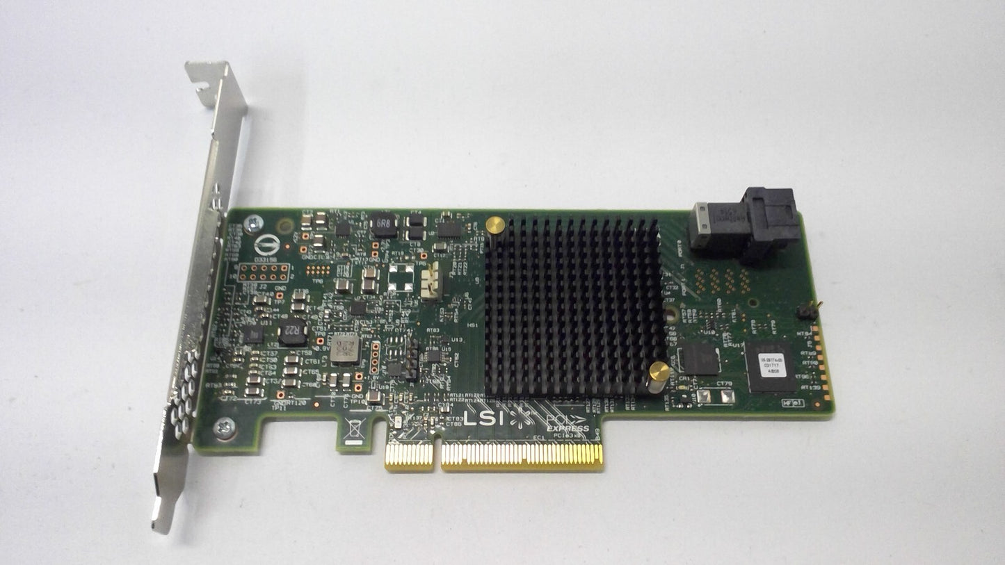 LSI MegaRAID SAS 9341-4i PCI-e 3.0 x8 SATA/SAS 4-Port 12Gb/s RAID Controller