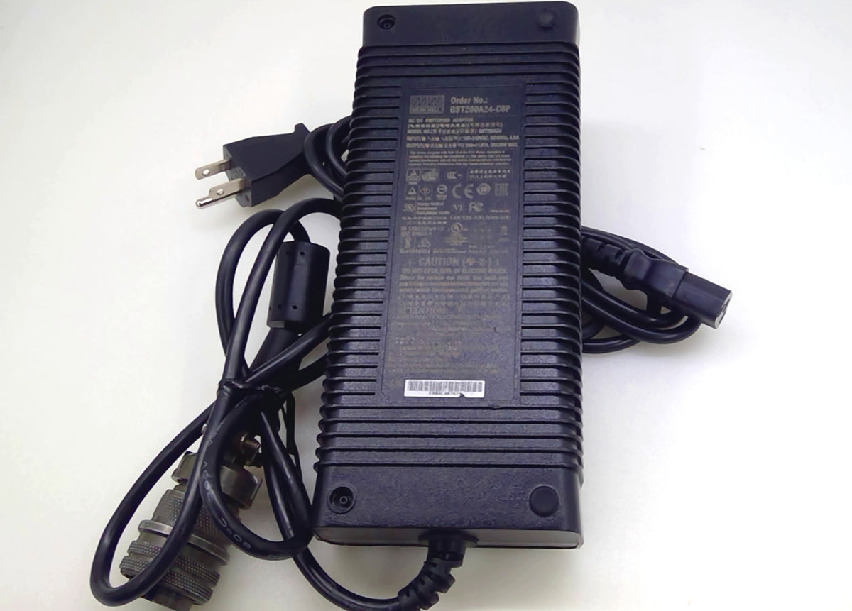 MEAN WELL GST280A24-C6P 280W 24V 11.67A Power Adapter 4-Pin w/ AC Cord