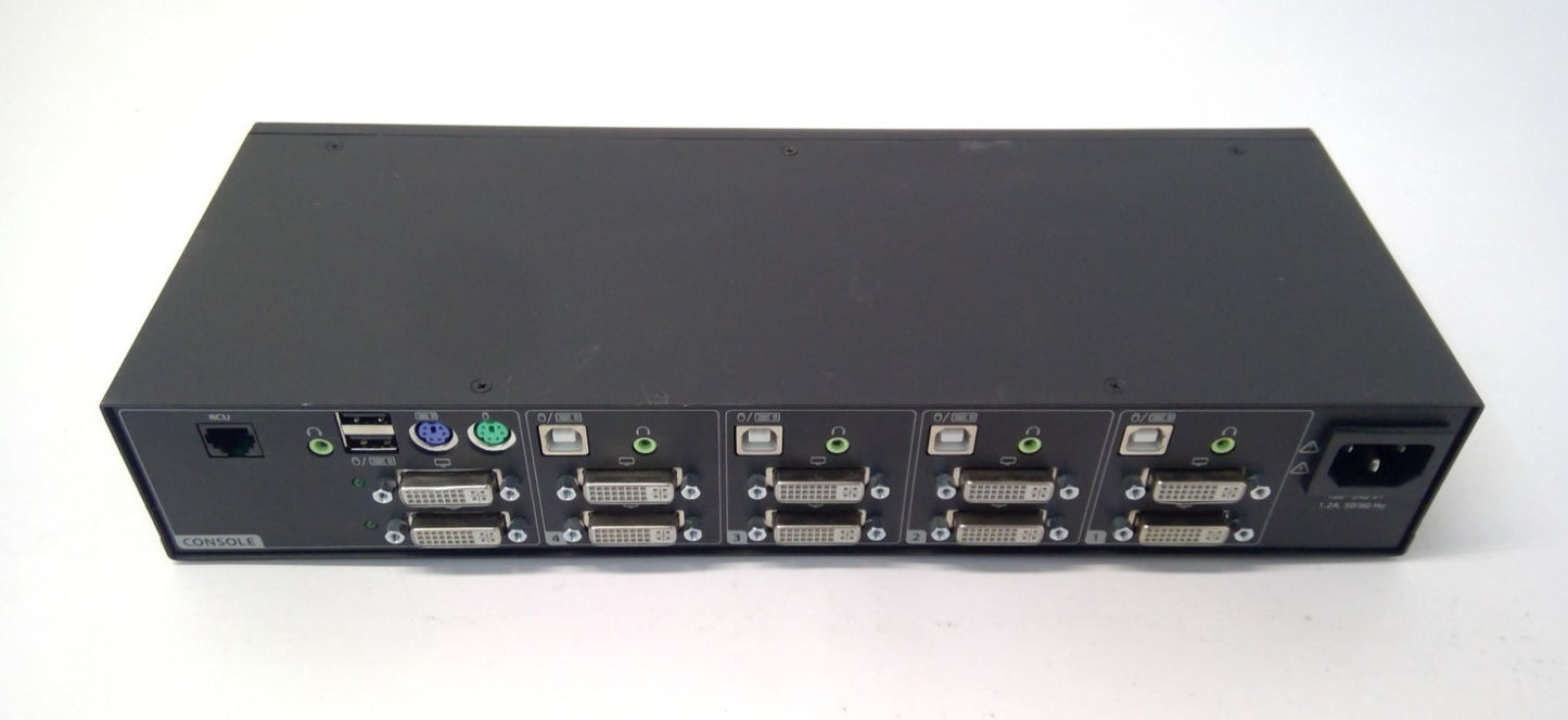 Vertiv SC940 Cybex SC 4-Port DVI-I Dual-Head Secure KVM Switch W/ Power Cord