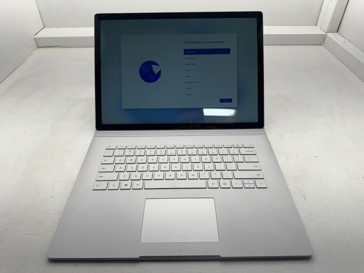 Microsoft Surface Book 2 1793 Intel i7-8650U@1.9Ghz 16G 1TB GTX 1060 Win11^READ^