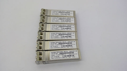 *Lot of 6* Juniper/AVAGO Networks  SFP-10GE-SR 740-031980 740-021308 Transceiver