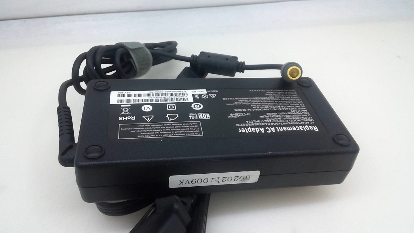 AC Adapter  Laptop Power Supply 20V 8.5A 170W ADL170NLC3A 45N0558 Tip 8.0*5.0mm