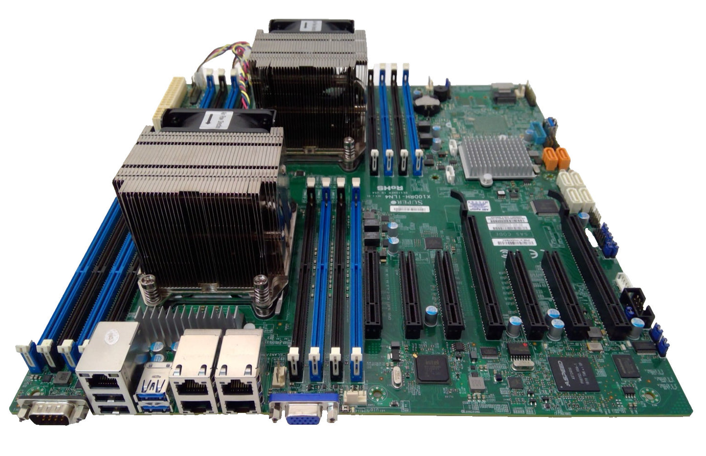 Supermicro X10DRH-iLN4 DDR4 2x Xeon E5-2620V4 2.1GHz E-ATX Motherboard