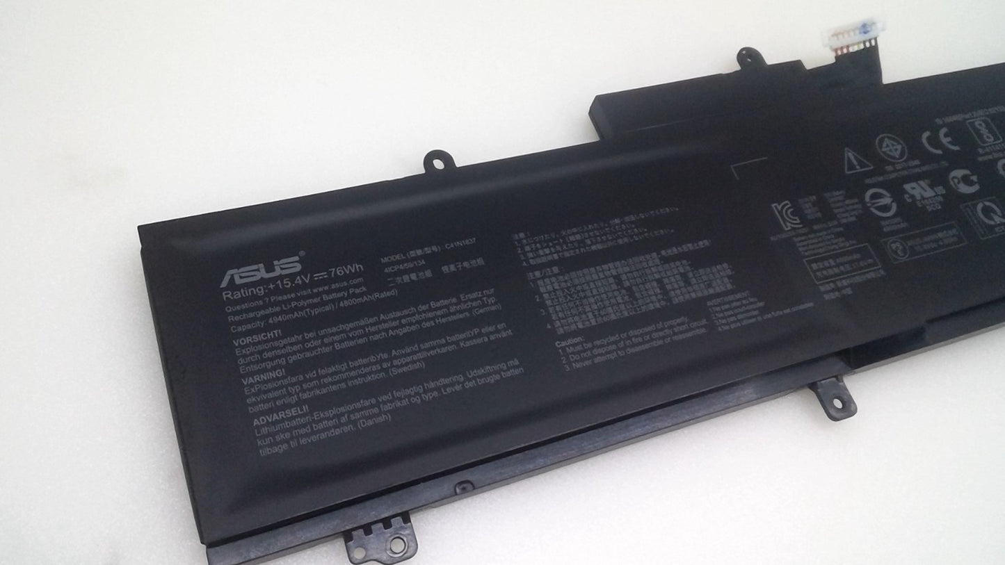 Genuine C41N1837 Battery For ASUS ROG Zephyrus GU502G GU502GV GA502DU GX502GV