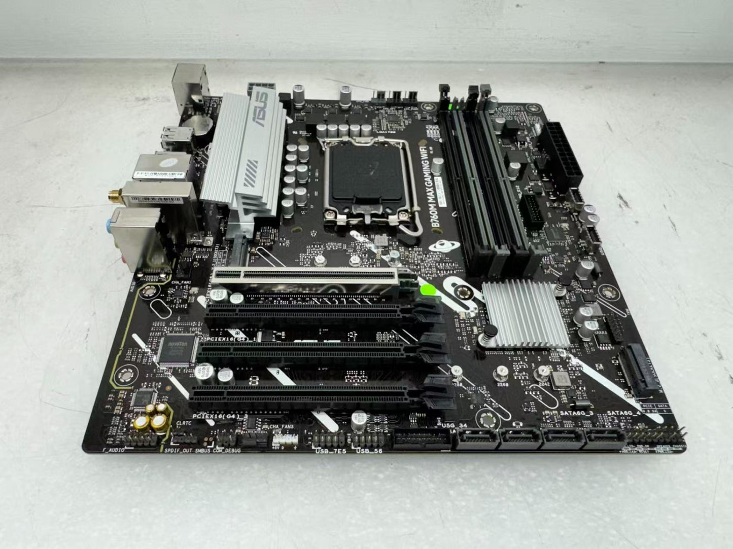 ASUS B760M MAX GAMING WIFI Motherboard DDR5 Intel Socket 1700 *READ**