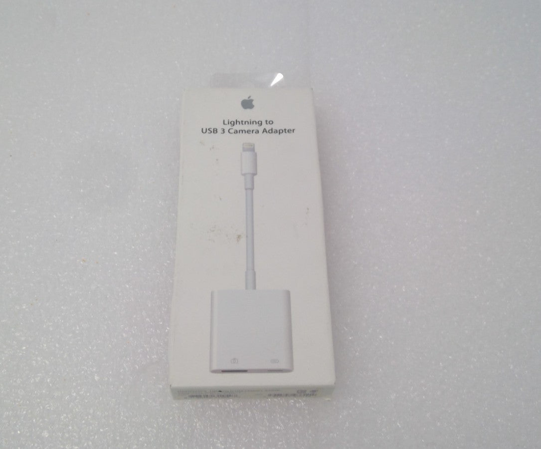 NEW Genuine Apple Lightning to USB 3.0 Type-A Camera Adapter A1619 MK0W2AM/A