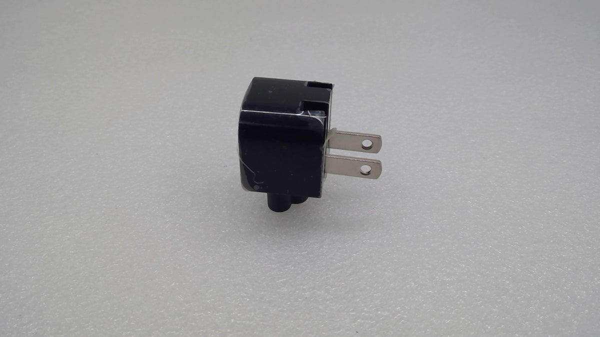 Lot of 2 Longwell LA-007-UL E342494 2-Prong Duckhead Wall Plug Adapter for HP