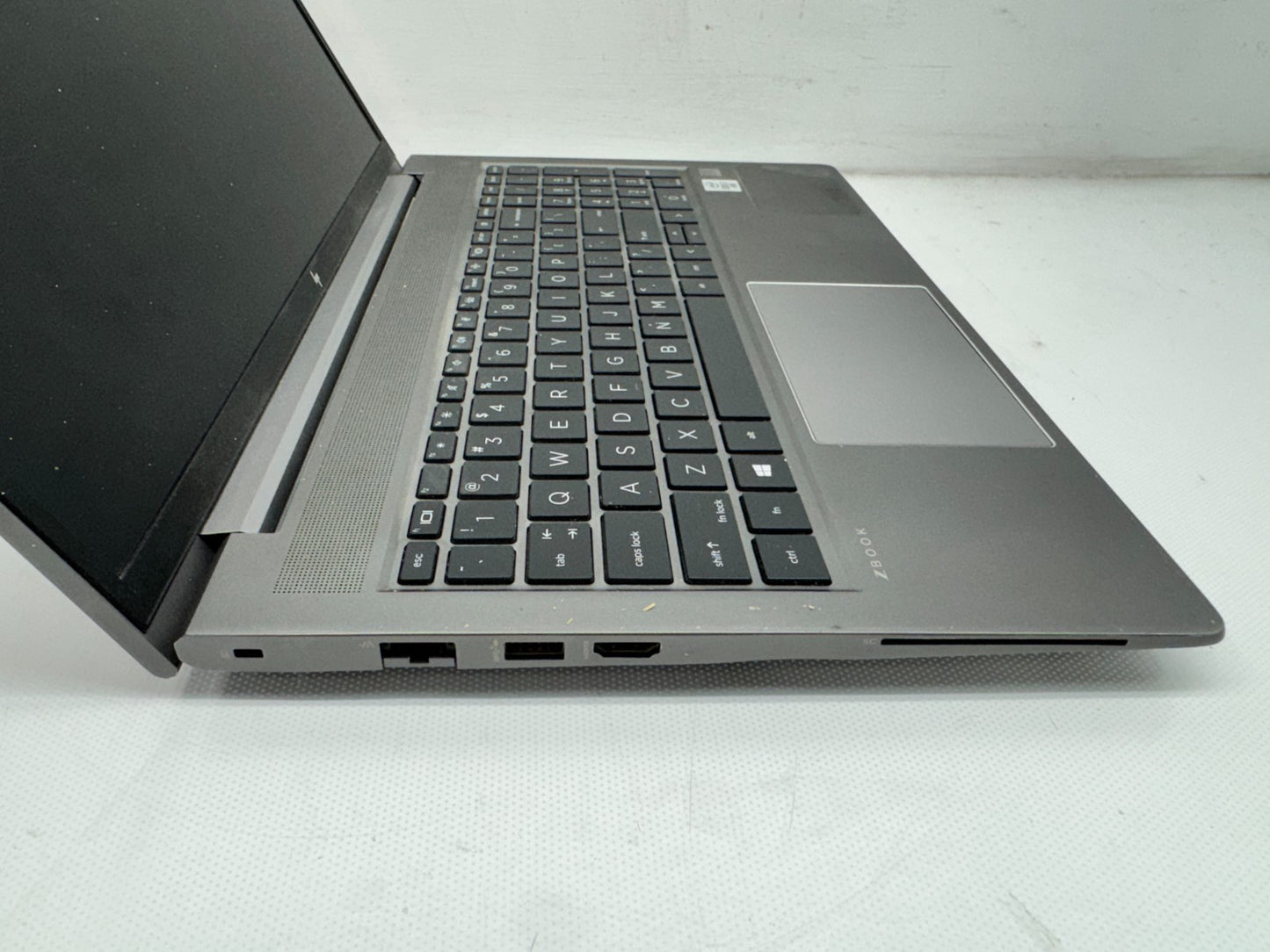 HP Zbook Power G7 i7-10850H@2.7GHz 16GB 256G Qudaro T2000 Win 11 W/AC *READ*