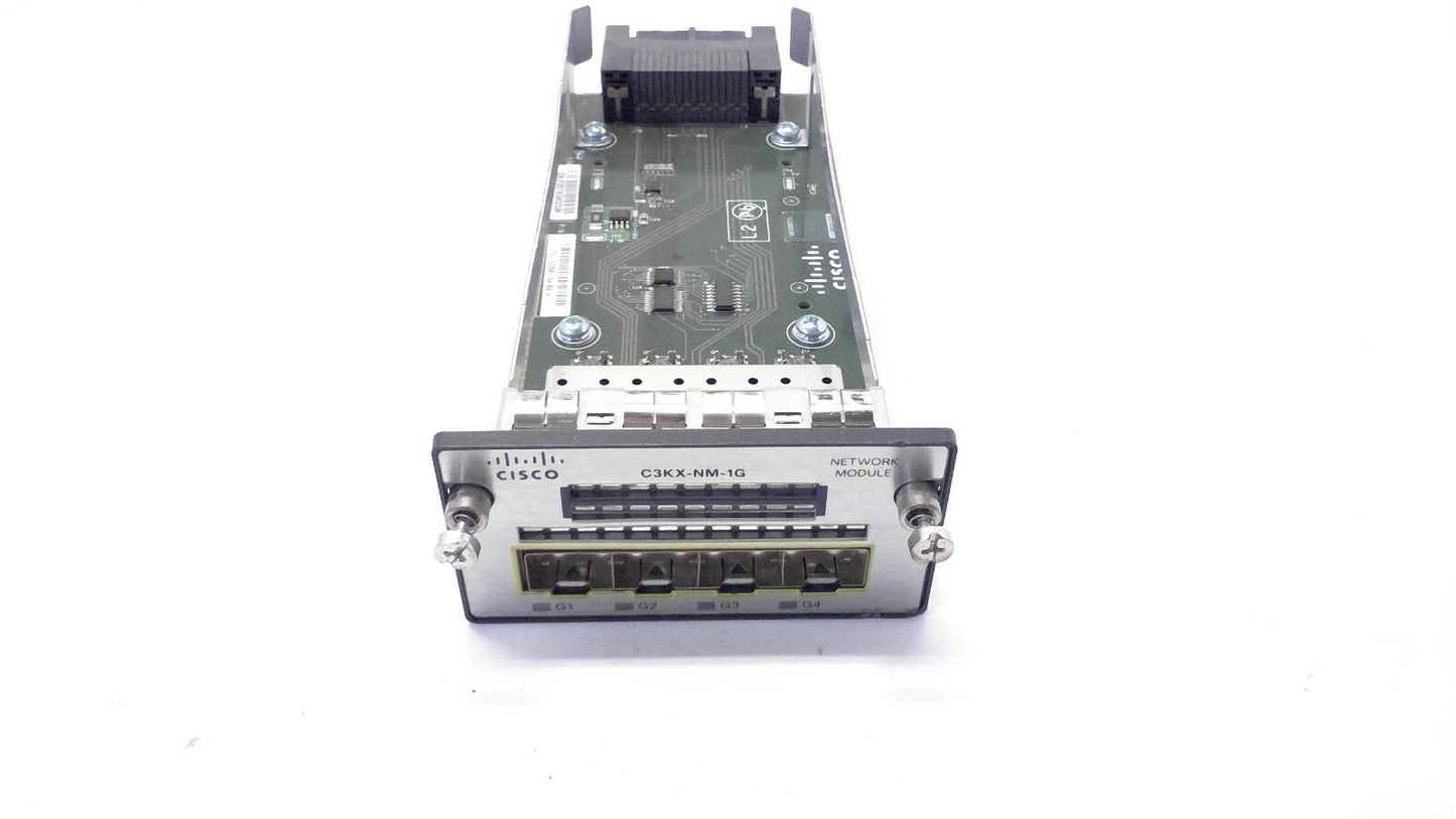 Cisco Catalyst C3KX-NM-1G 4-Port SFP Network Module 73-12298-04