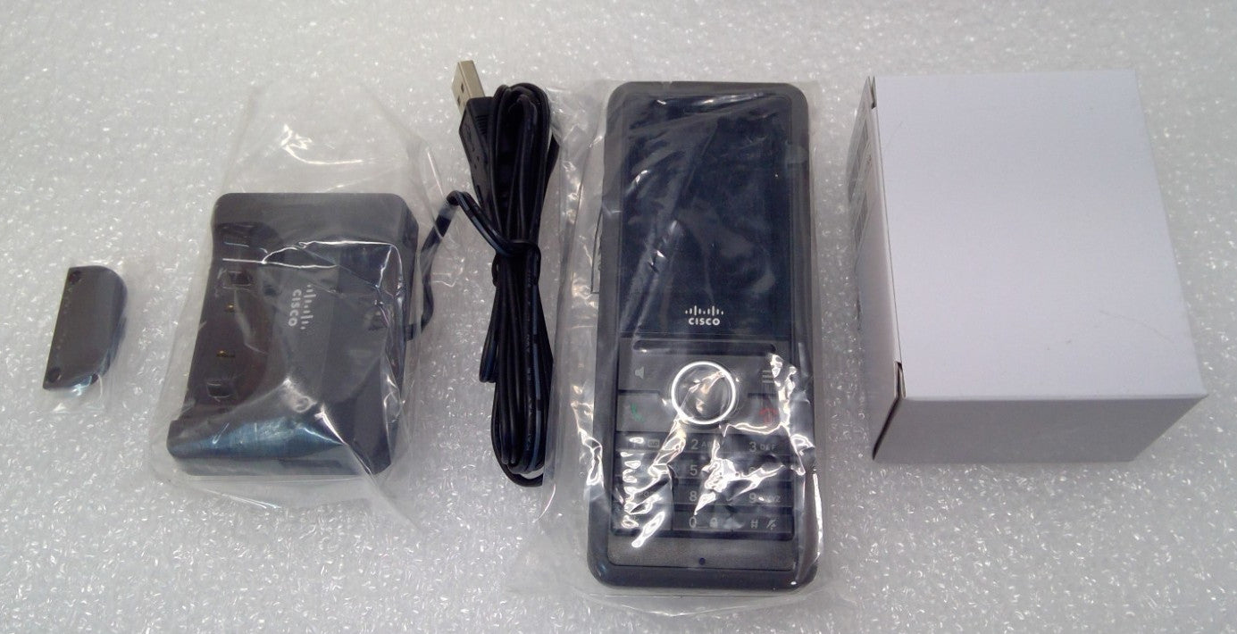Cisco - IP DECT CP-6825-3PC-NA-K9= Cordless Handset and Accessories 74-121505-01