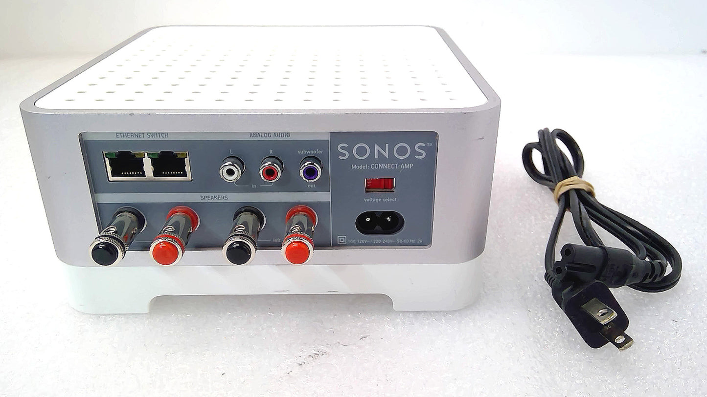 Sonos Connect:Amp Digital Music Streamer Gen 1 S1 App Only Tested Free Shipping