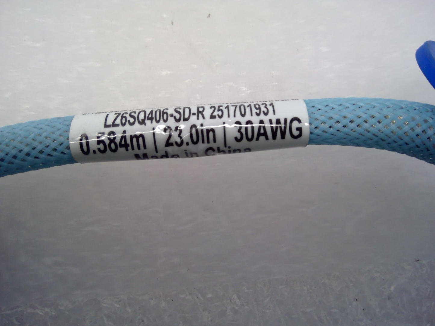 Luxshare 800G OSFP 0.584m 30AWG Passive DAC Cable Twinax LZ6SQ406-SD-R