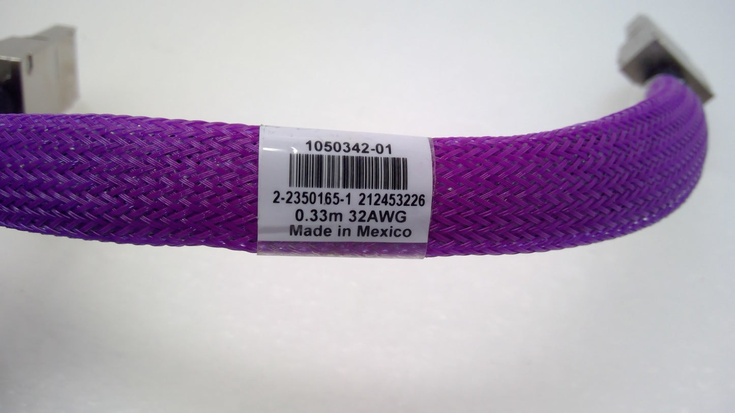 TE Connectivity 2-2350165-1 Sliver 4C Cable SFF-TA-1002 PCle 0.33m 32AWG 1050342
