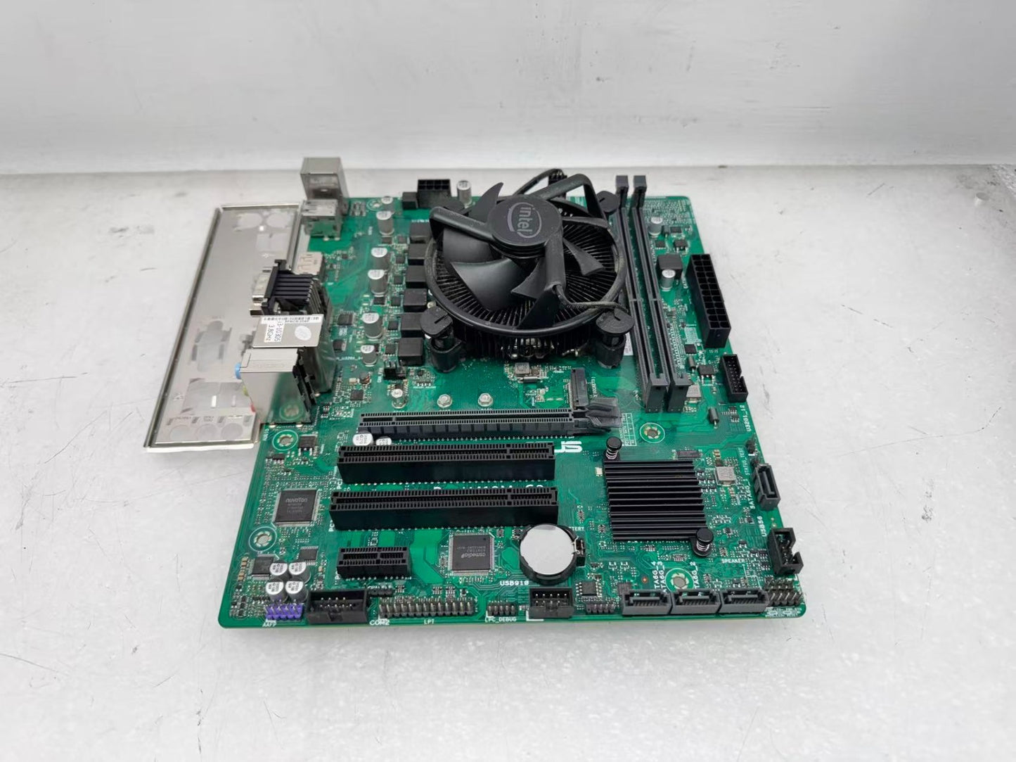 ASUS Pro H410M-C2 micro ATX Motherboard +Intel i3-10305@3.8GHz/Heatsink