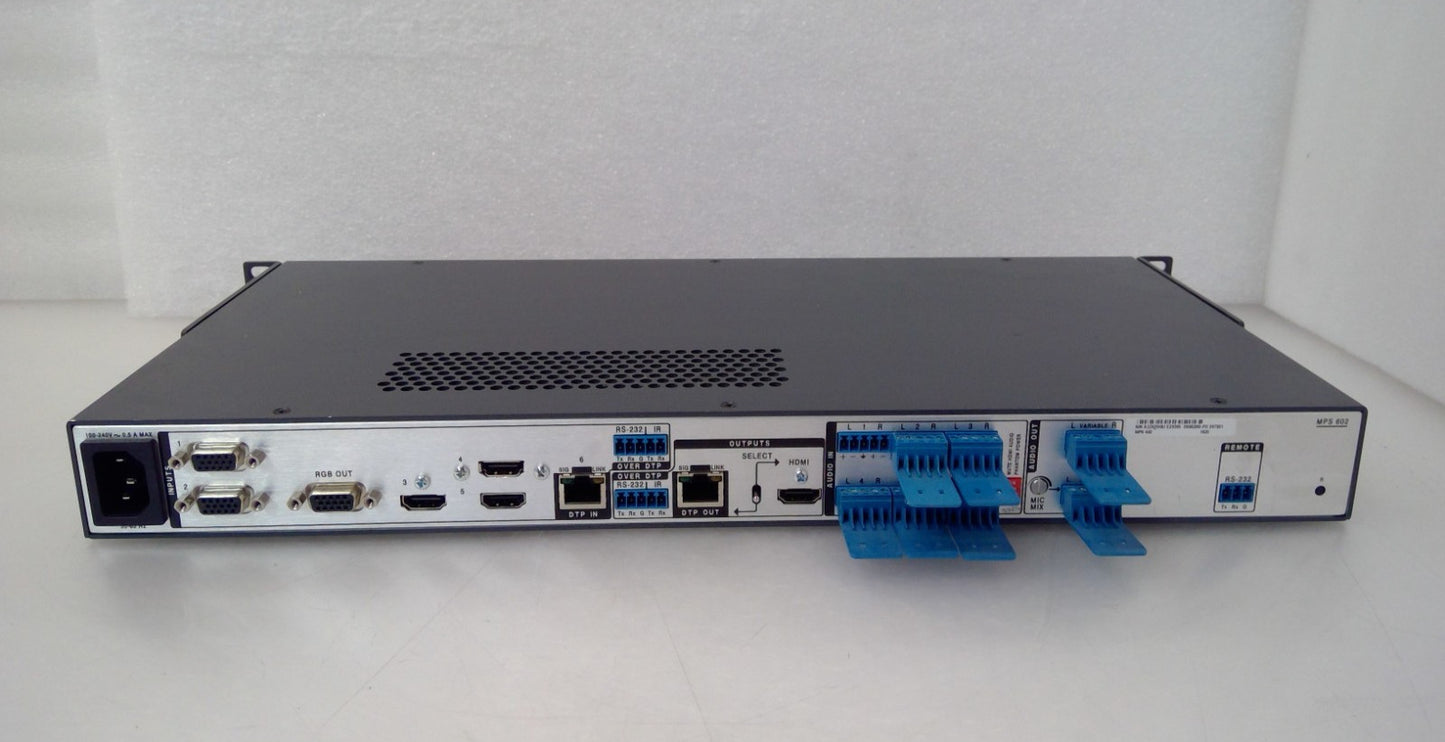 Extron MPS 602 MA Media Presentation Switcher  (great working order!)