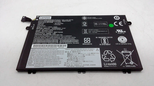 Lenovo ThinkPad E580 15.6" Laptop Battery 11.1V 45Wh 3880mAh L17L3P51 01AV445