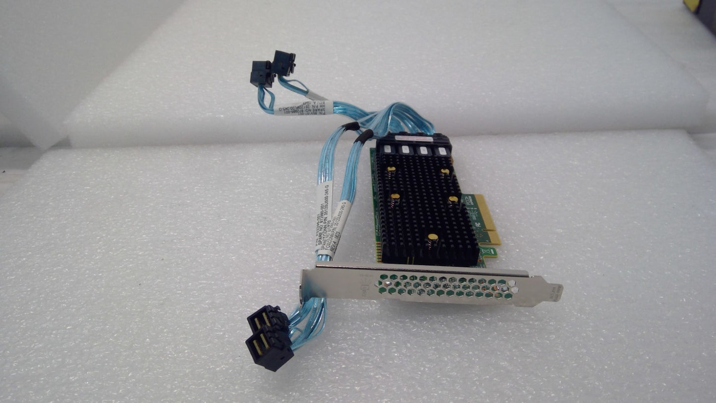 AVAGO LSI 9400-16i 12Gb/s NVMe Tri-Mode HBA PCIe +4*SFF-8643 SATA Cable