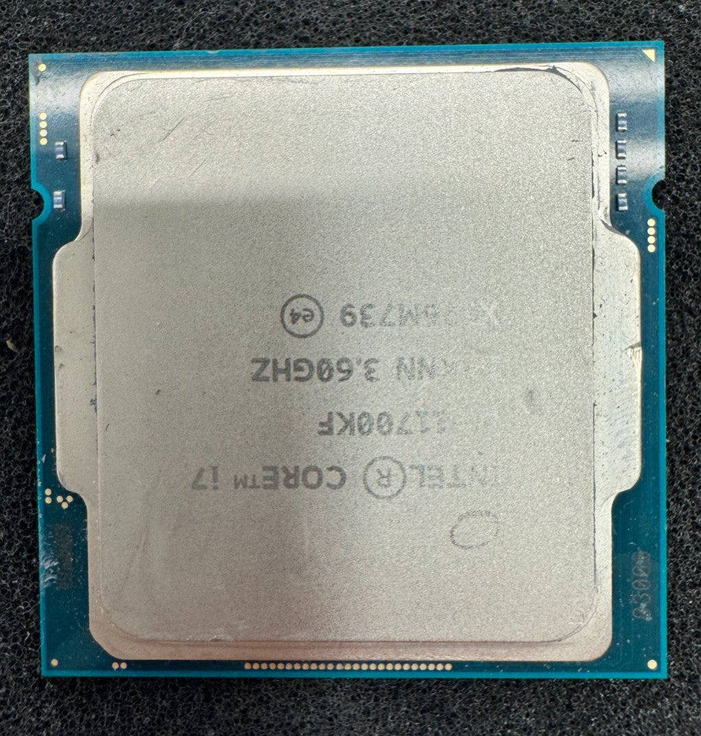 Intel Core i7-11700KF SRKNN Desktop Processor 3.6 GHz, 8-Core, 16-Thread Tested