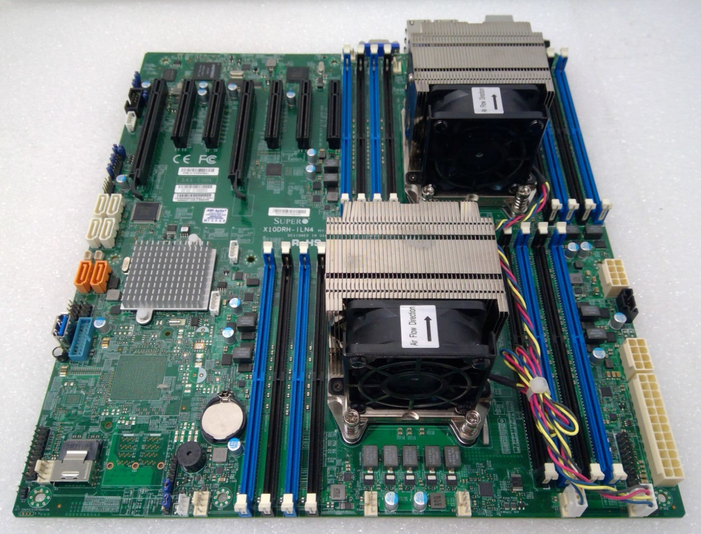 Supermicro X10DRH-iLN4 DDR4 2x Xeon E5-2620V4 2.1GHz E-ATX Motherboard