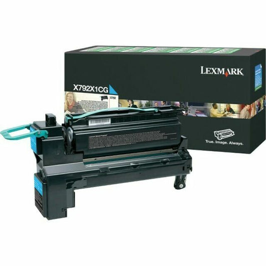 Lexmark X792X1CG High Yield Toner Cartridge - Cyan NEW SEALED