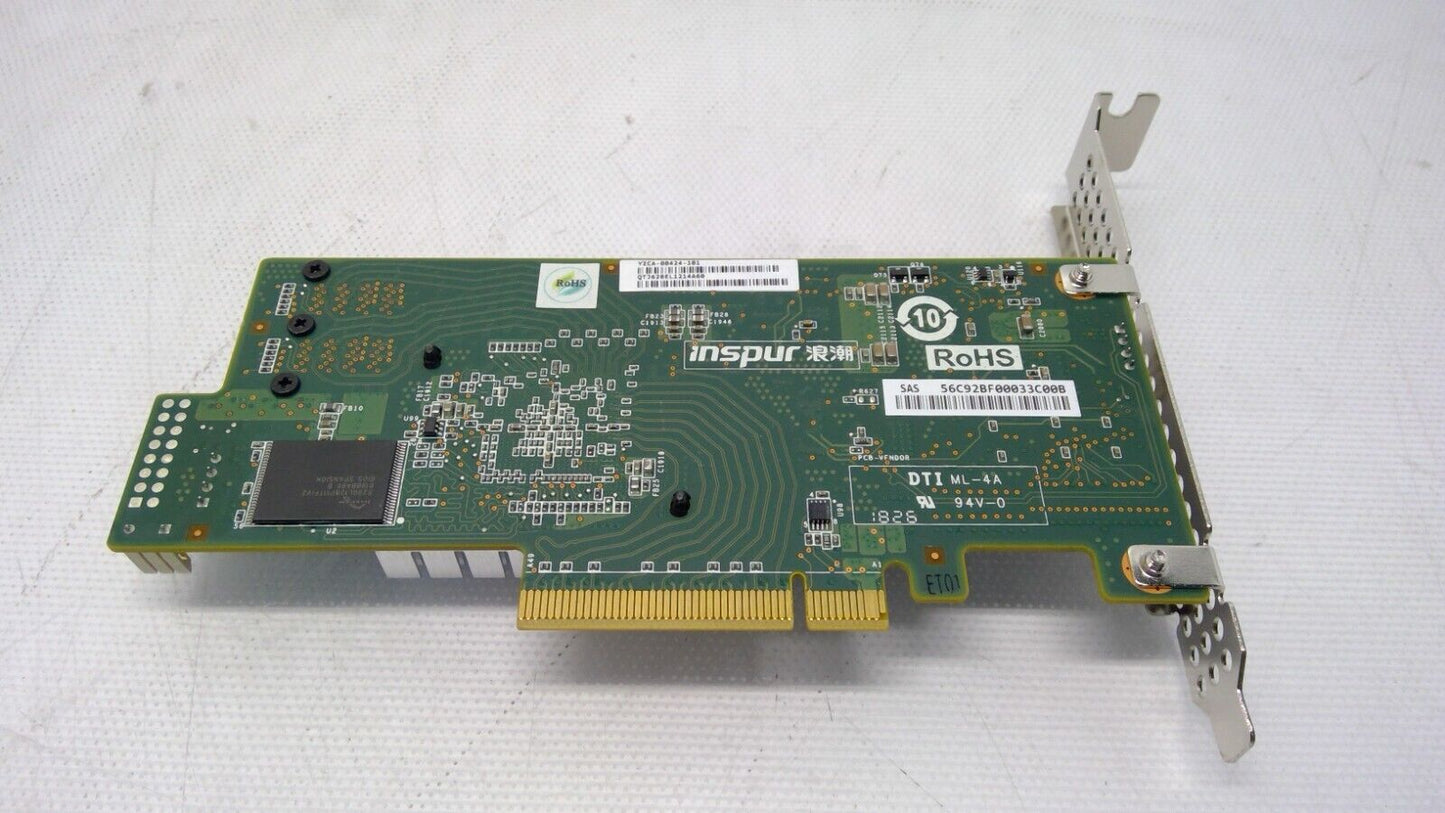 Inspur LSI YZCA-00424-101 Raid Card 12Gbps HBA HDD Controller 9300-8i