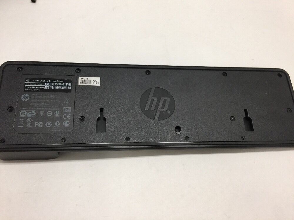 HP UltraSlim Docking Station 2013 Docking Station with Ac Adapter